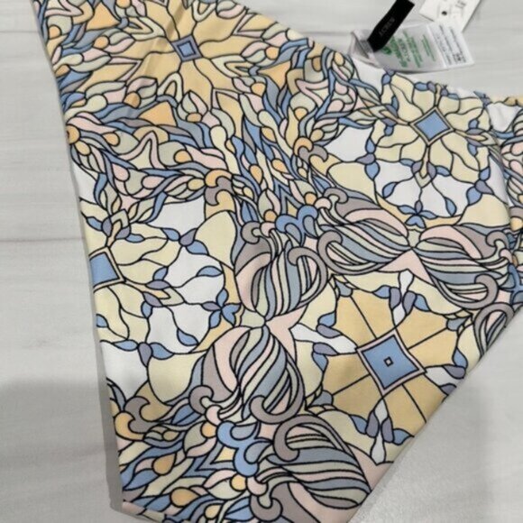 NWT J.Crew Blue & Orange Active Longline Swim Bikini Bottoms Size Small - Picture 5 of 6